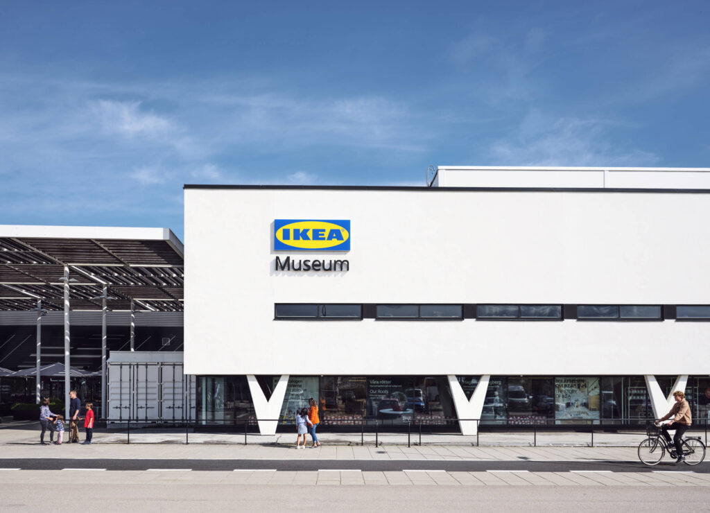 Das IKEA-Museum in Älmhult.